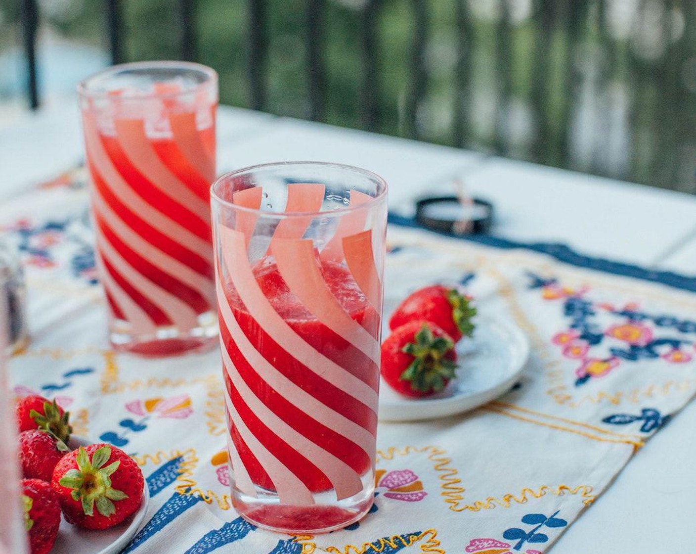 Strawberry Lavender Cocktail
