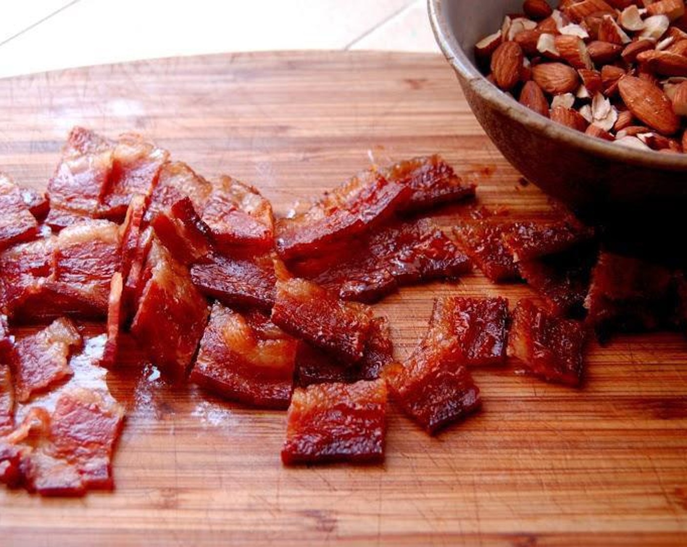 step 2 Cook the Bacon (5 pieces) until crisp-tender.