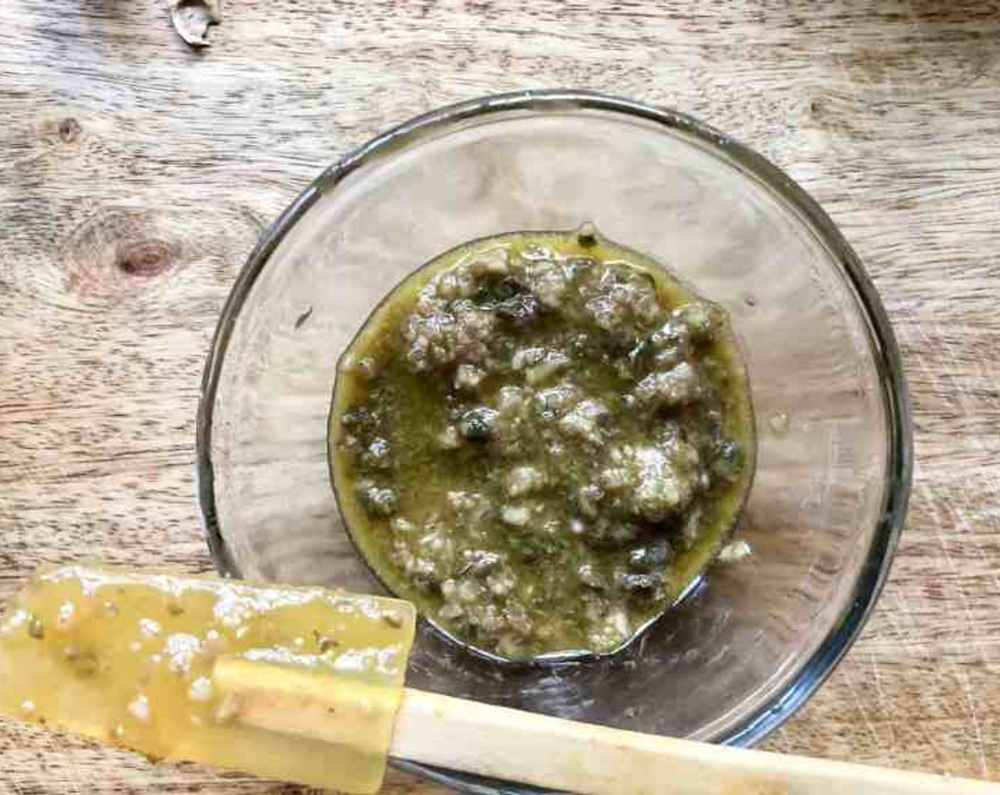 step 6 Add the Capers (1 Tbsp) and pulse to coarsely chop. Set aside.