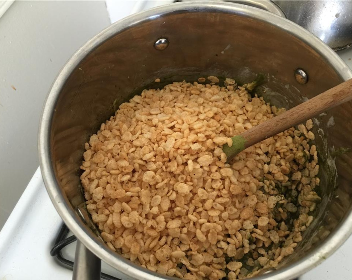 step 4 Stir in Rice Krispies® Cereal (3 1/2 cups).
