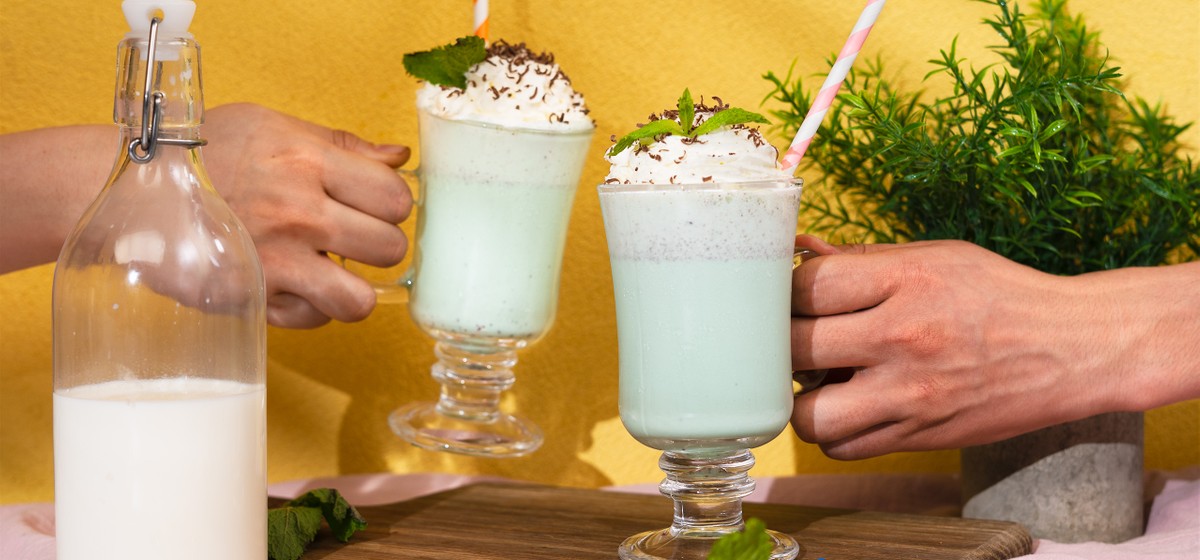 Mint Chocolate Chip Milkshake Recipe SideChef