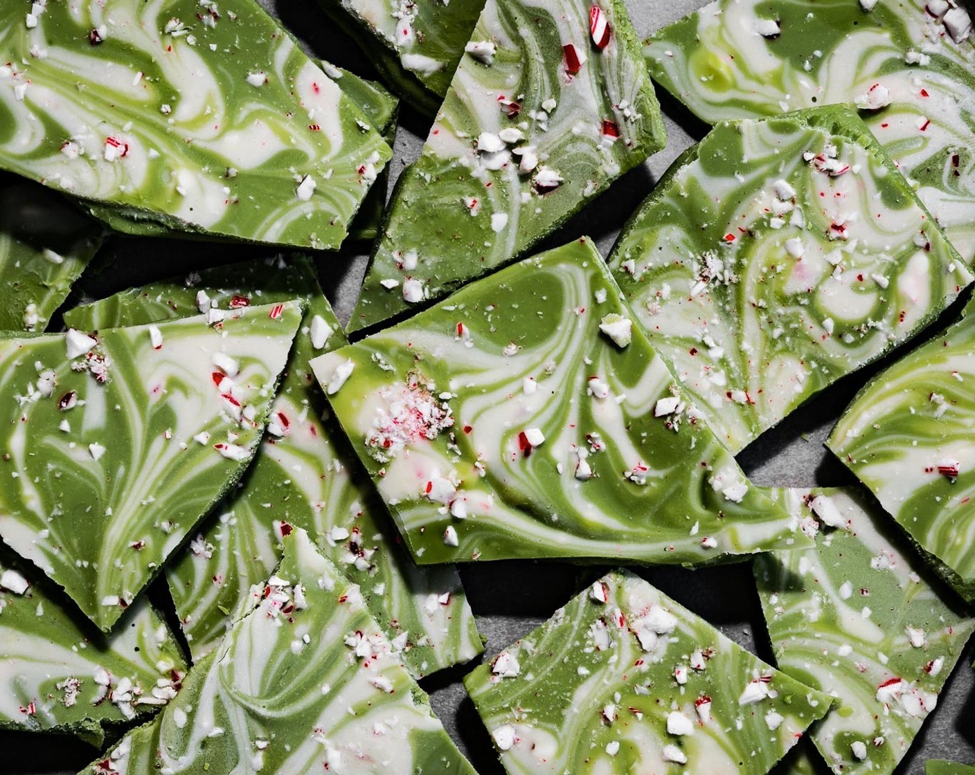 Matcha Peppermint Bark