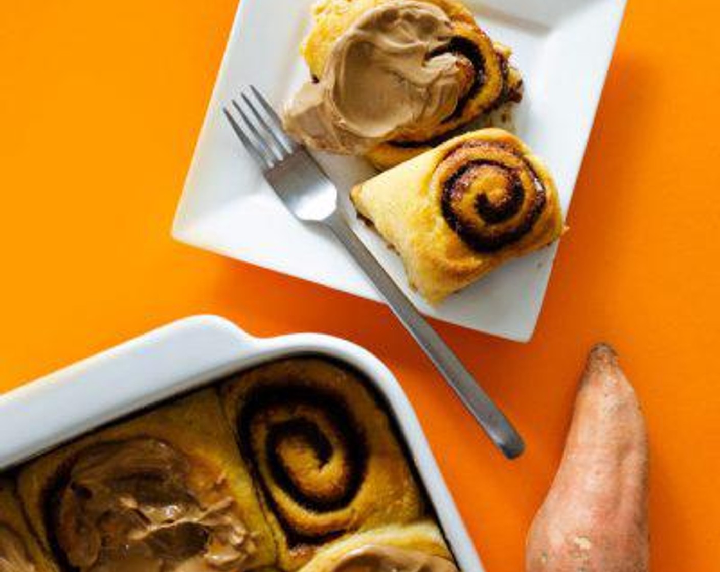 Sweet Potato Cinnamon Rolls