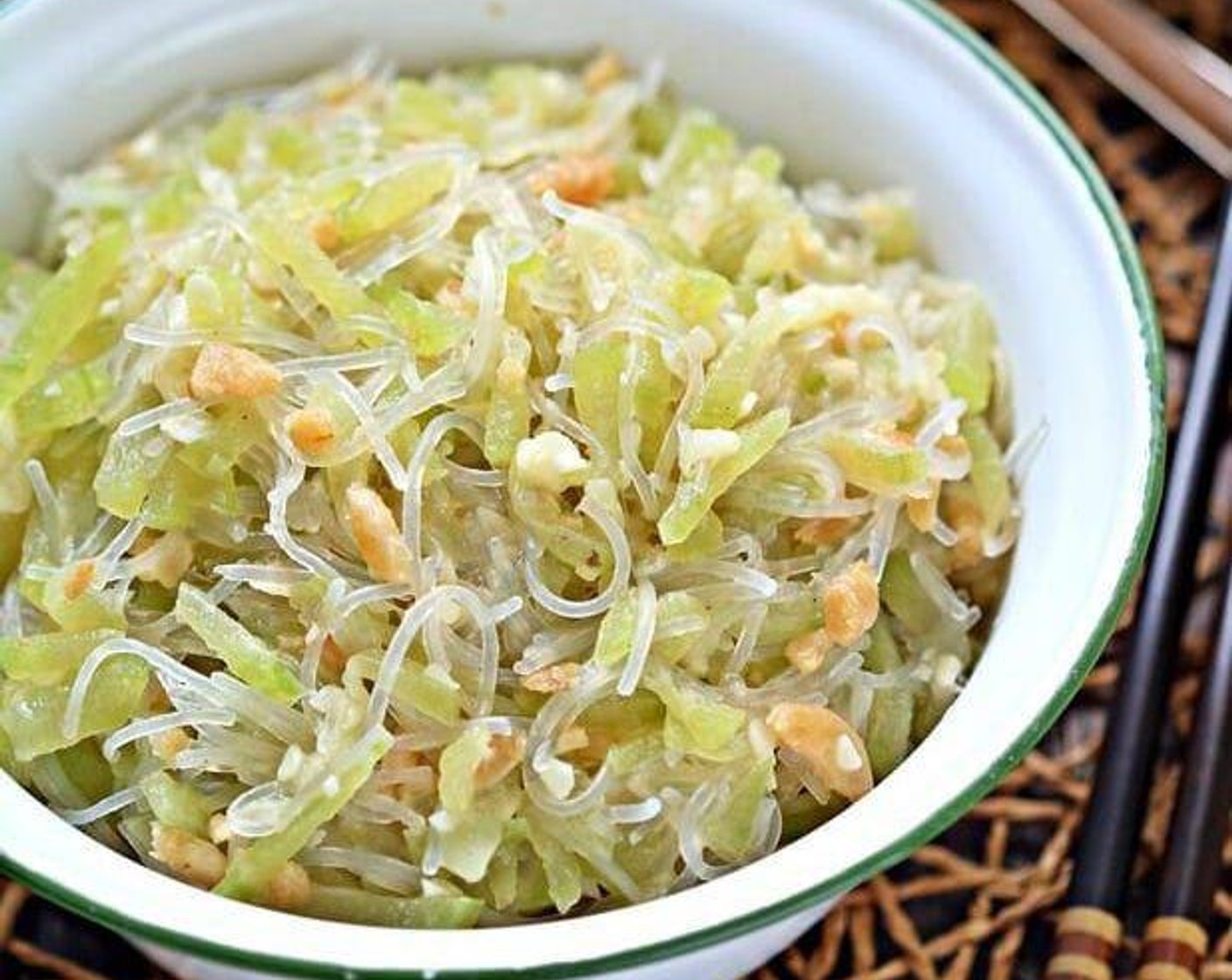 Hairy Gourd with Glass Noodles