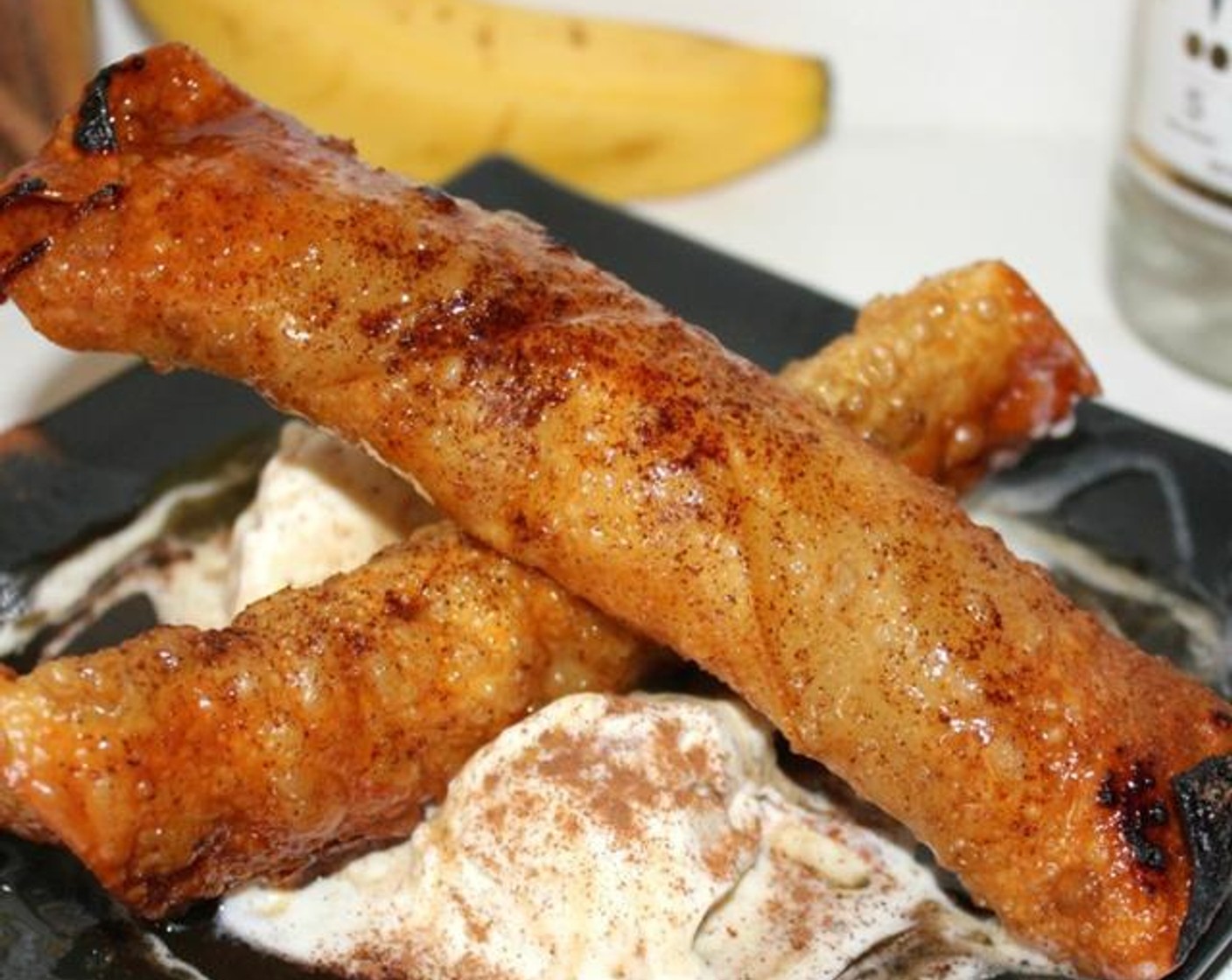 Deep Fried Bananas Foster