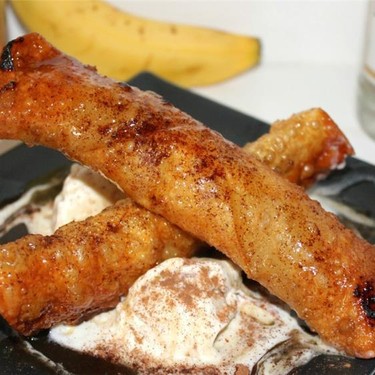 Deep Fried Bananas Foster Recipe | SideChef