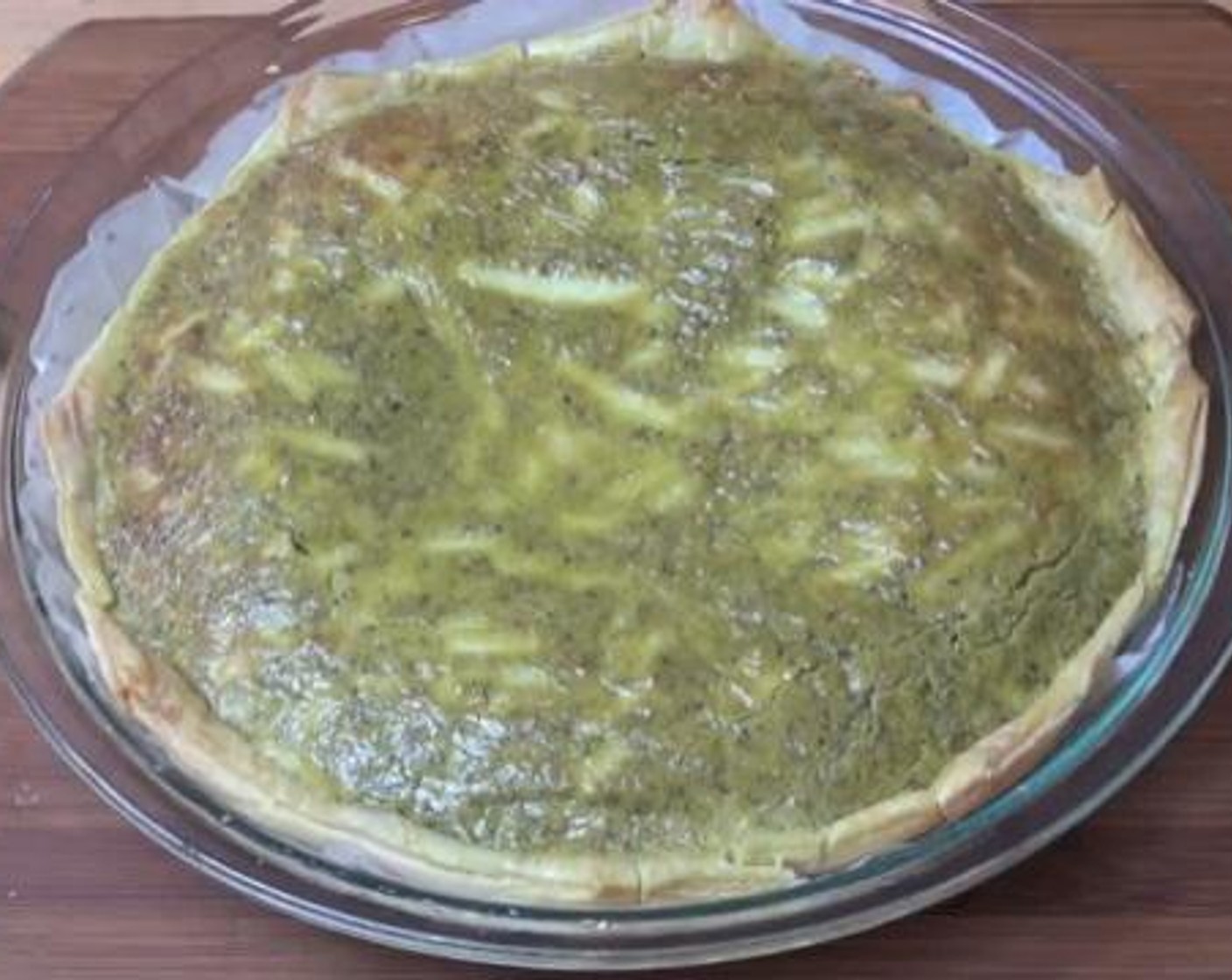 step 5 Leave the quiche aside to cool for about 10 minutes. Serve and enjoy!