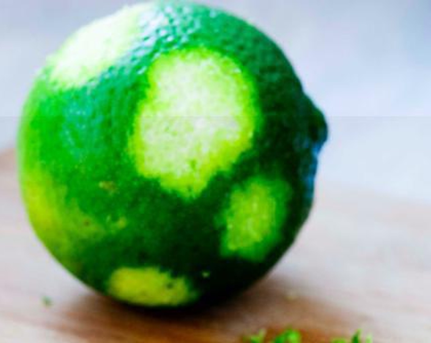 step 1 Zest the Lime (1), and save the juice.