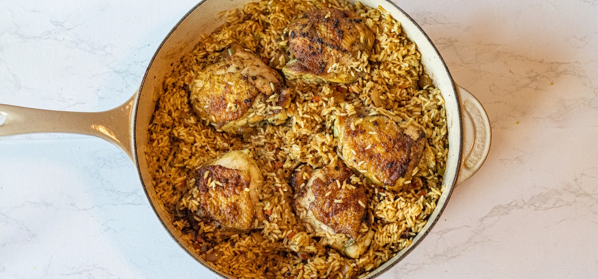 One Pot Chicken and Rice Best chicken and rice recipe