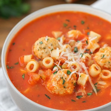 Tomato Meatball Soup Recipe | SideChef