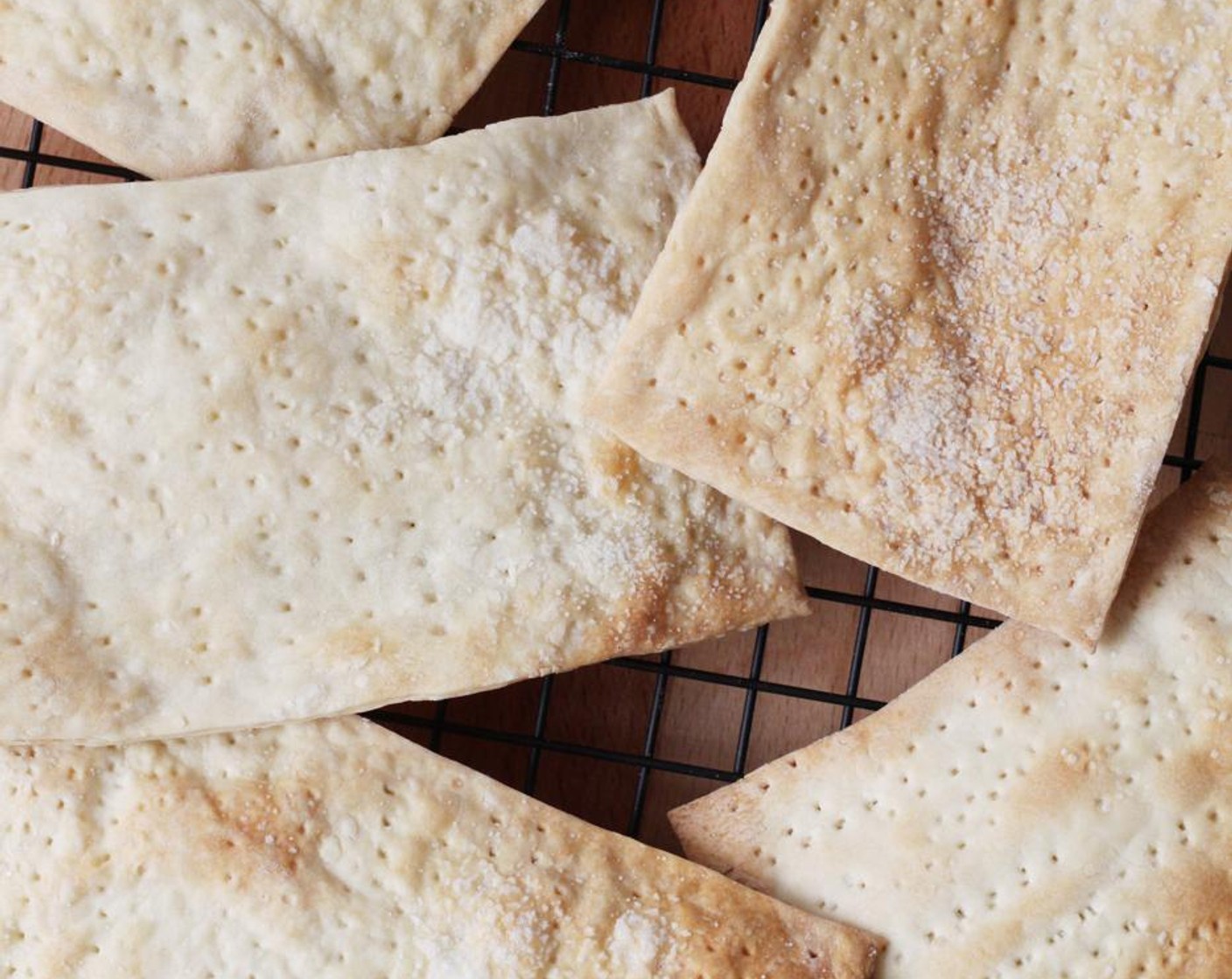 step 11 Remove from the oven and flip. Bake for a further 15 to 30 seconds. Cool on a baking sheet. Serve and enjoy!