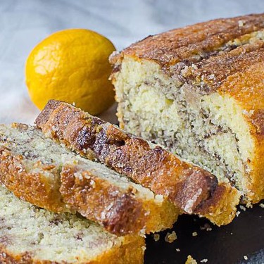 Meyer Lemon Blackberry Swirl Loaf Recipe | SideChef