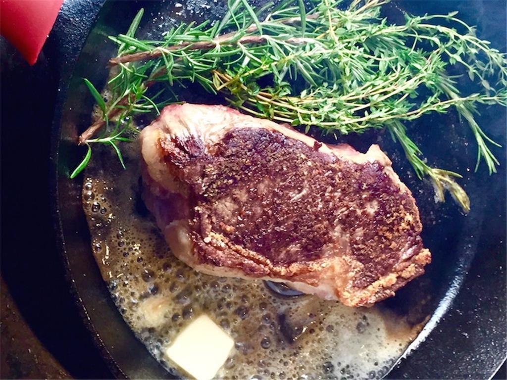 How To Make Pan Seared Butter-Basted Steak 