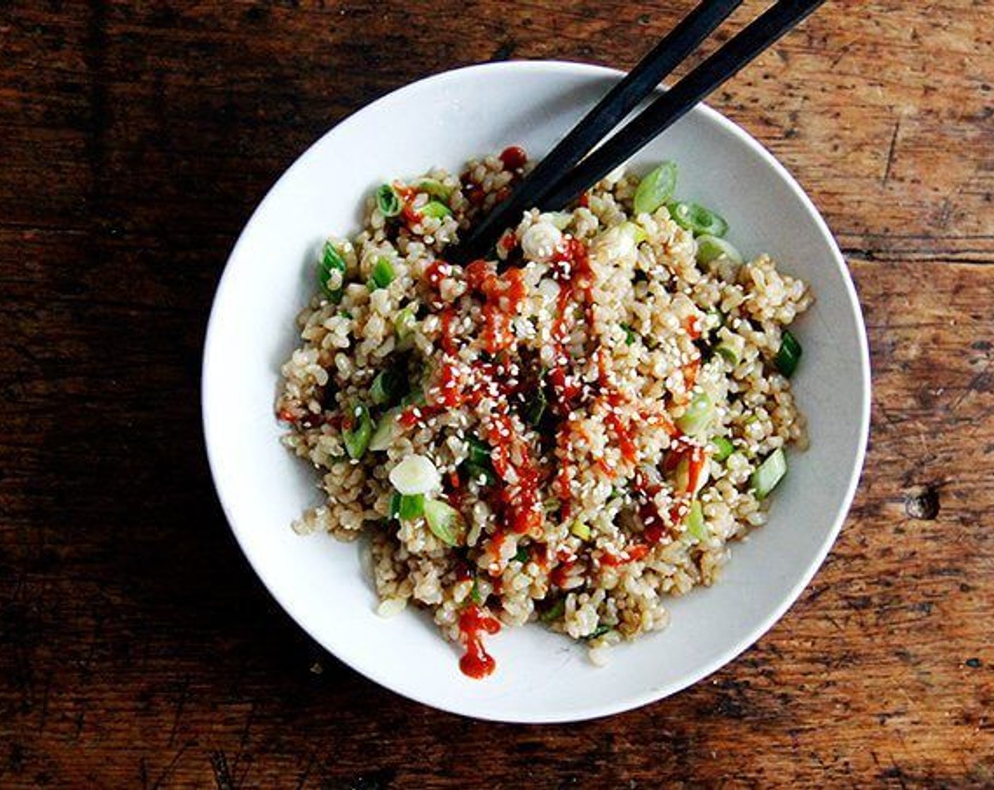 Perfect Instant Pot Brown Rice with Sesame-Soy Dressing