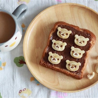 Choco-Banana Rilakkuma Toast Recipe | SideChef