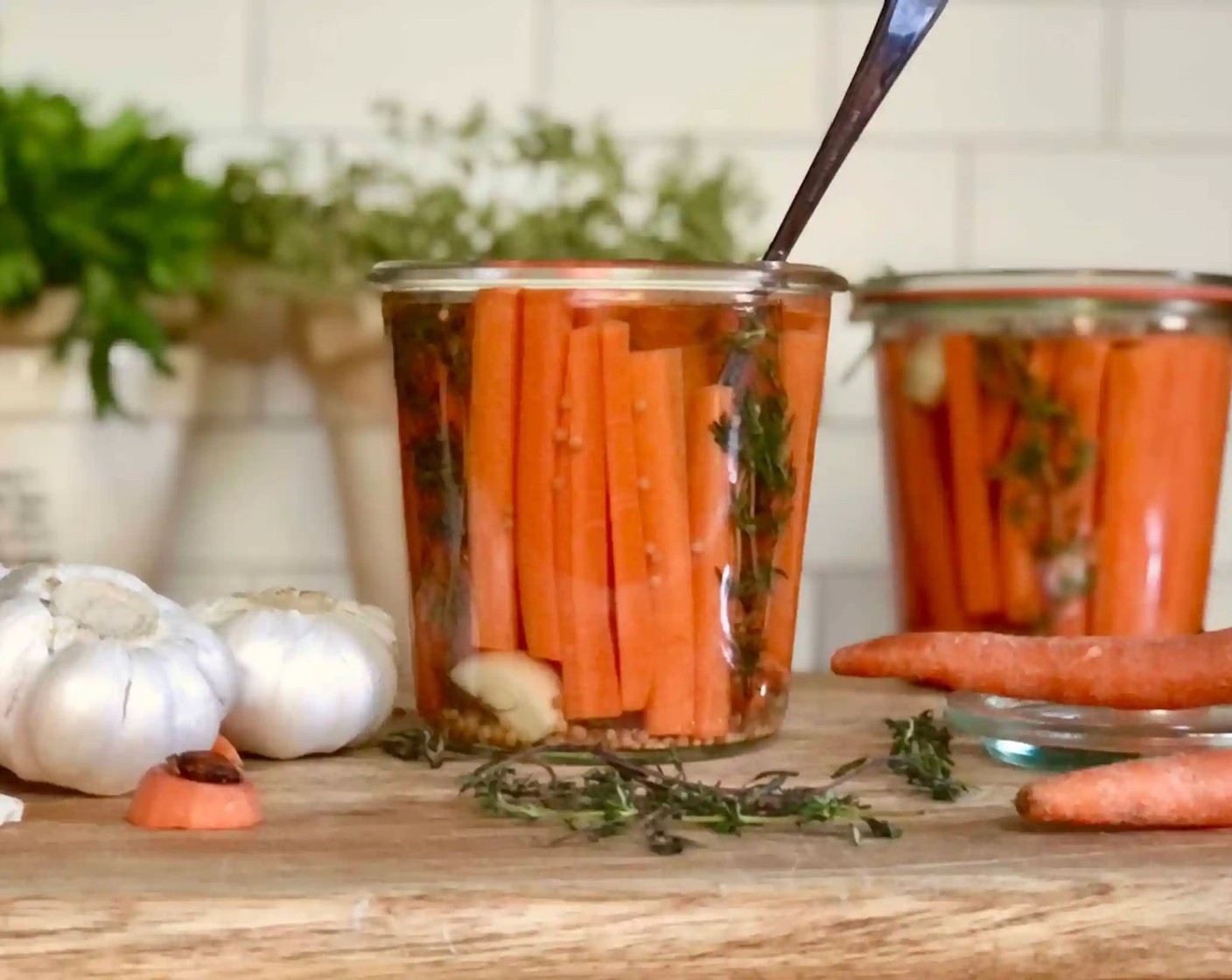 step 5 Allow the contents to cool to room temperature before covering them. Transfer the jars to the refrigerator.