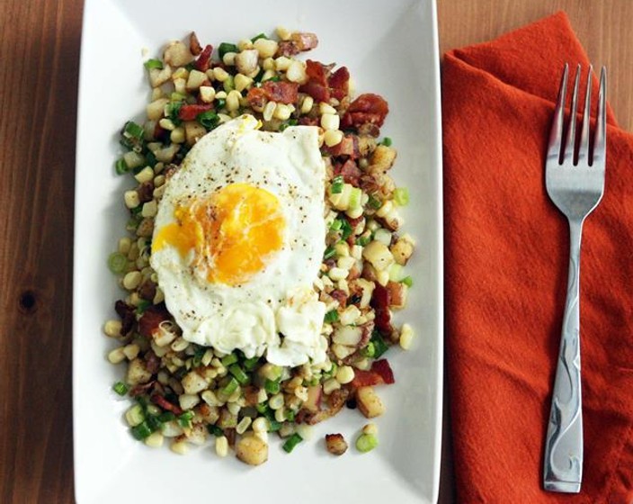 Corn & Bacon Hash  Recipe | SideChef