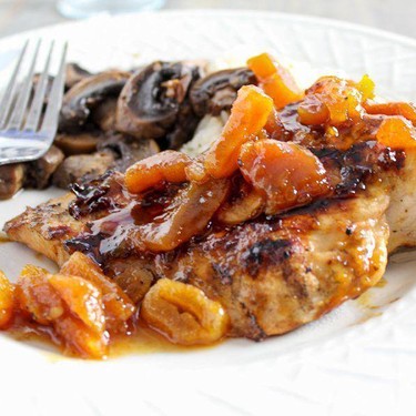 Grilled Apricot Chicken Recipe | SideChef