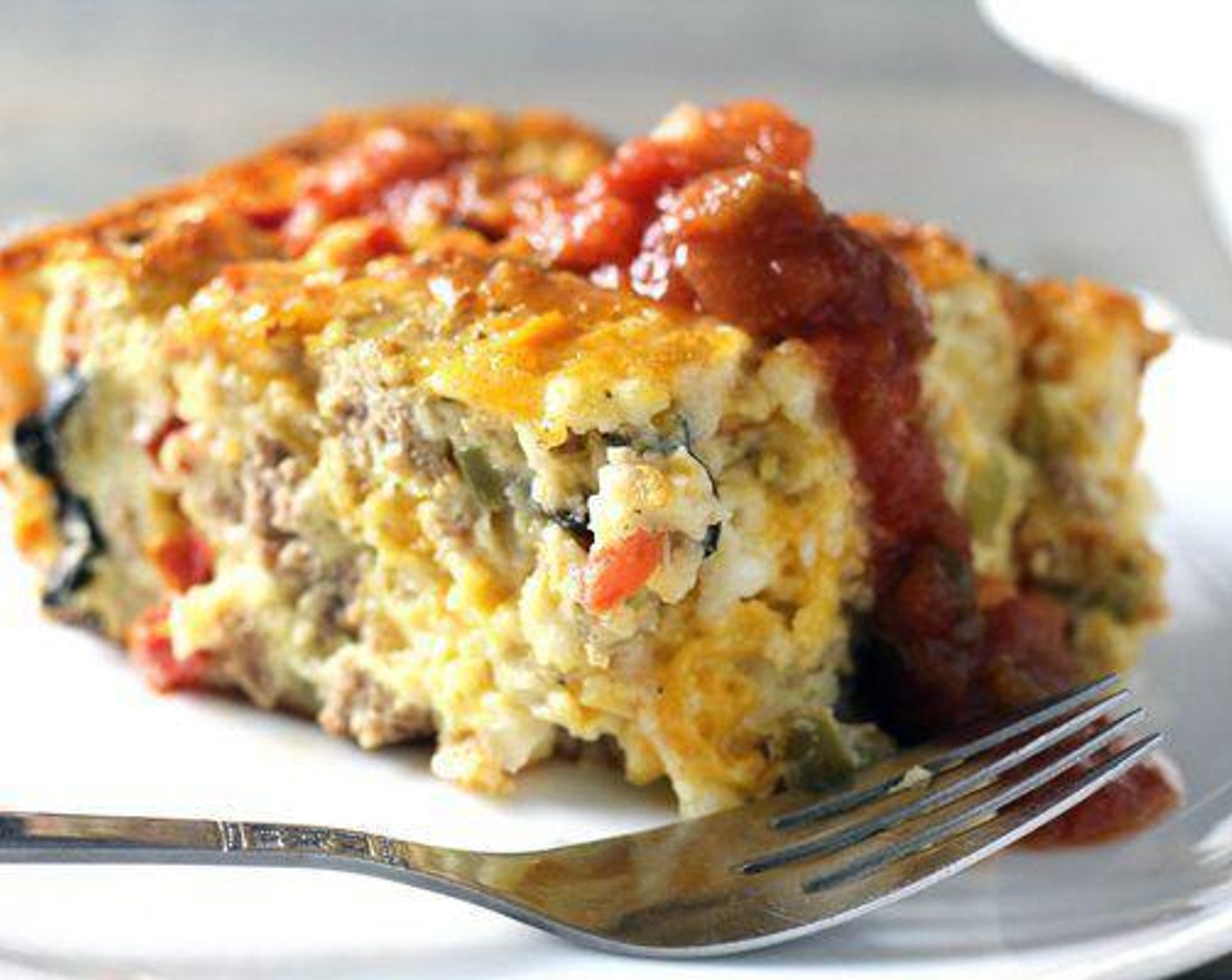 Turkey Vegetable Breakfast Bake