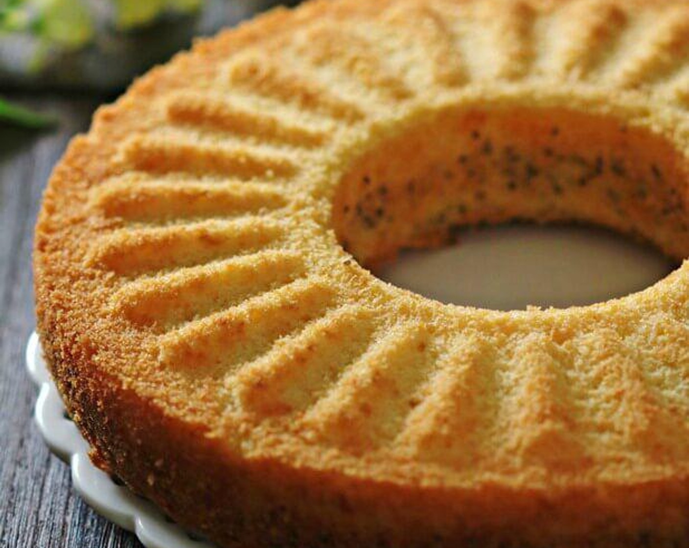 Chia Seed Orange Butter Cake