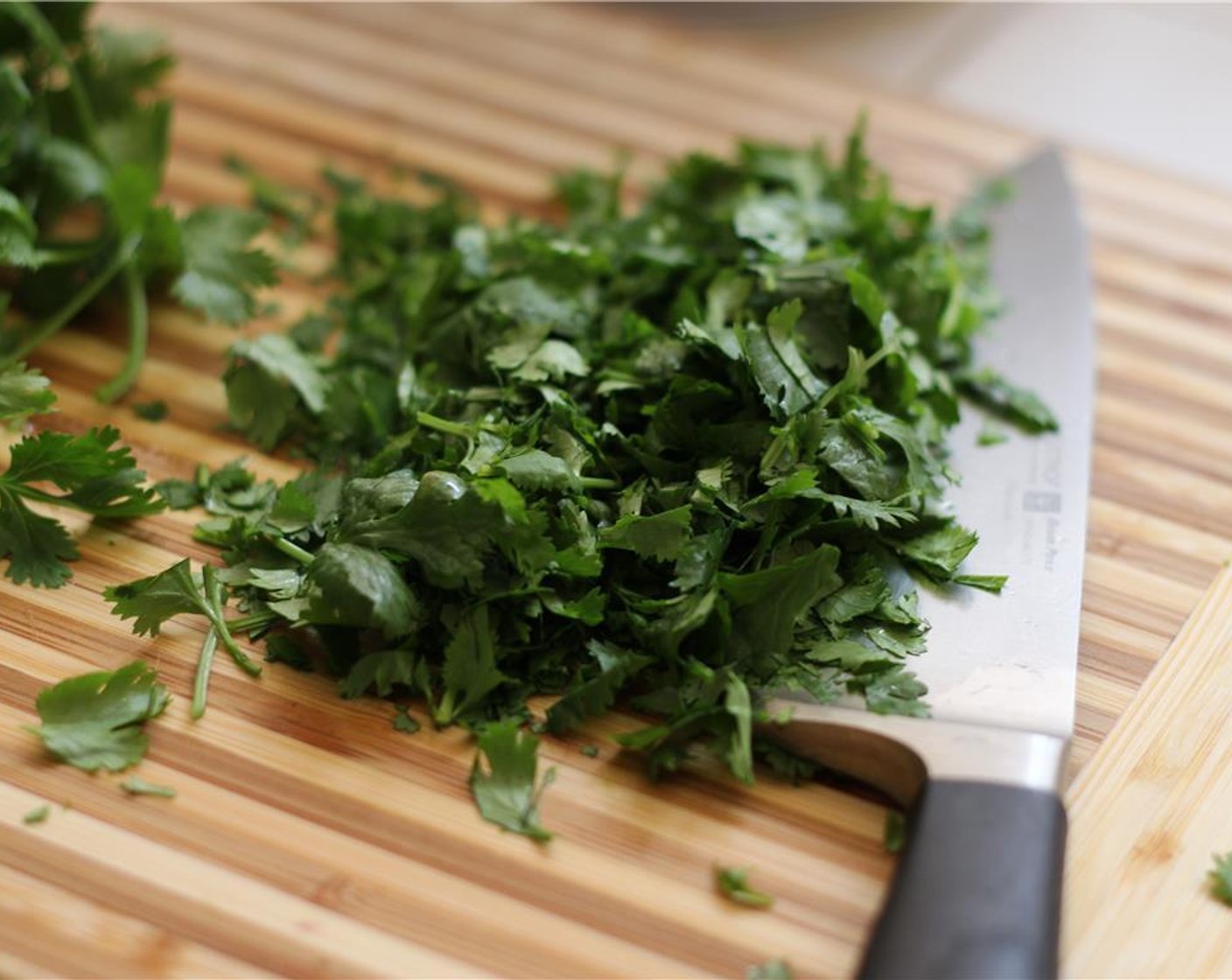 step 11 Chop the Fresh Cilantro (1 bunch).