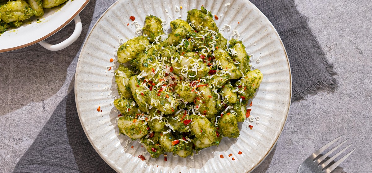 Easy Kale Pesto Gnocchi Recipe SideChef