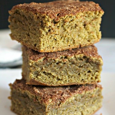 Matcha Snickerdoodle Blondies Recipe | SideChef