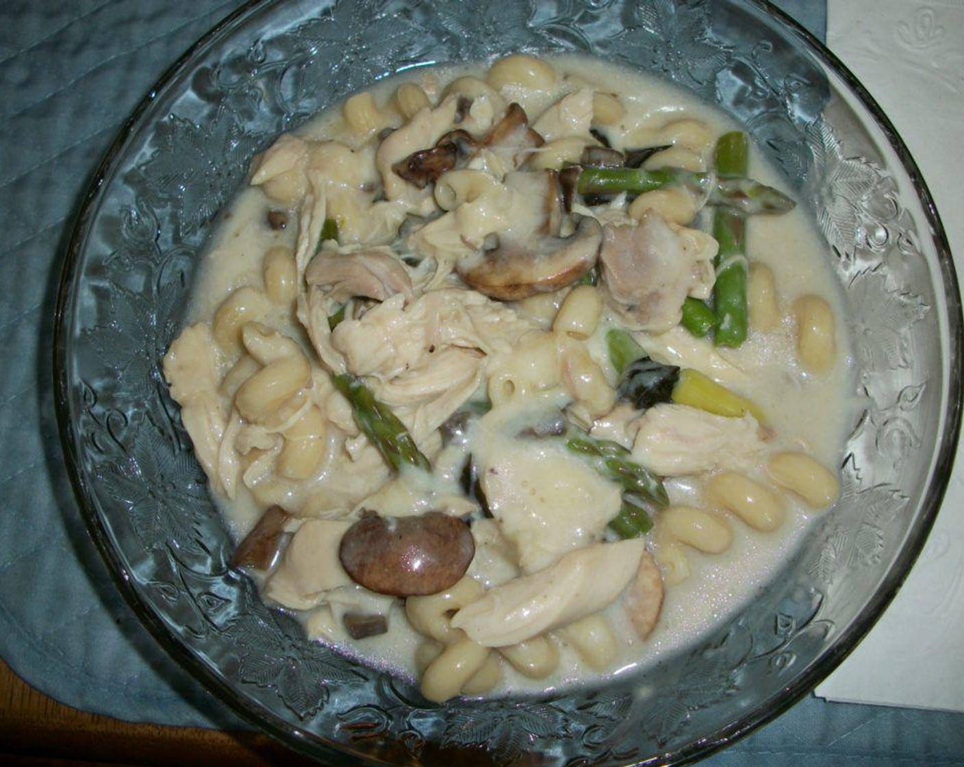 Chicken and Mushroom Pasta