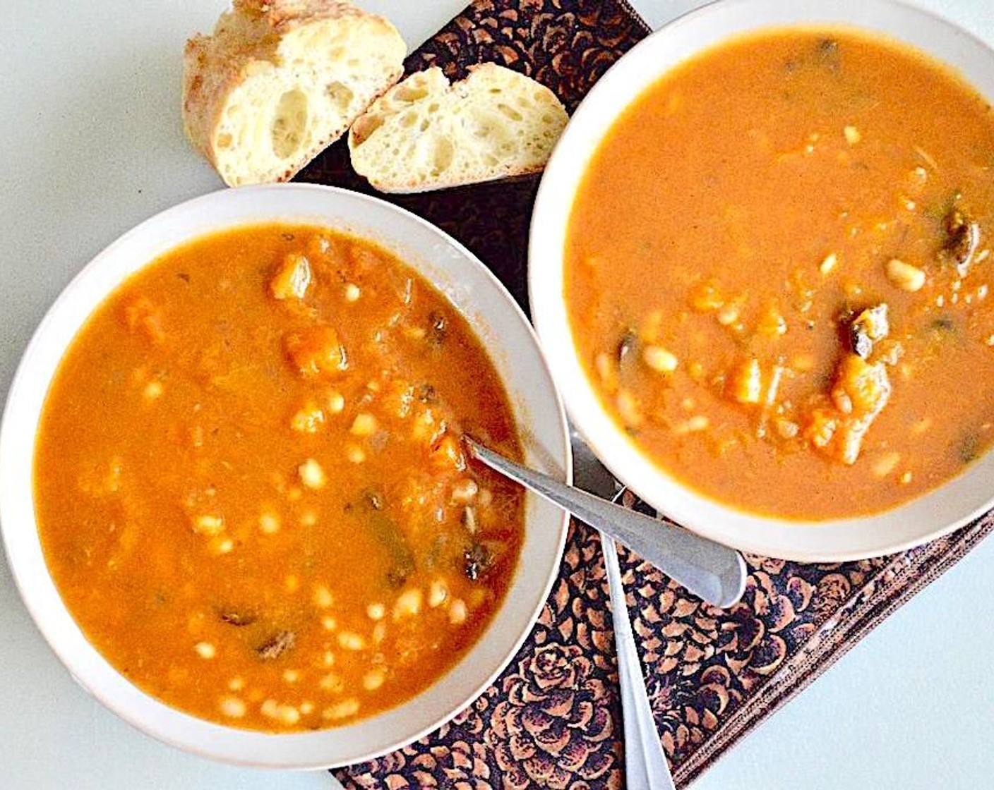 Butternut Squash White Bean Soup