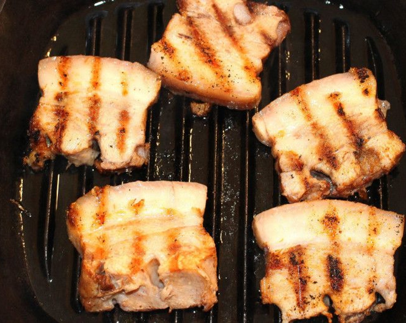 step 7 Grill on a grill or in a grill pan until there are nice grill marks.