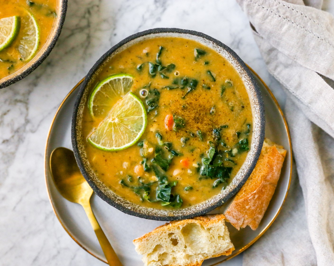 step 9 Allow soup to cool slightly then serve with some bread! Enjoy!