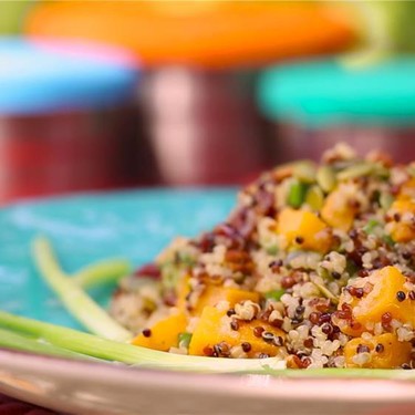 Roasted Butternut Squash and Quinoa Salad Recipe | SideChef