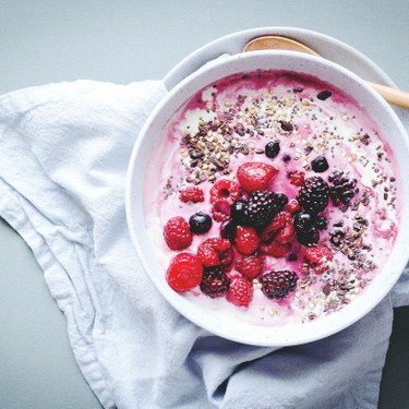 Berries Homemade Flavored Yogurt Recipe | SideChef