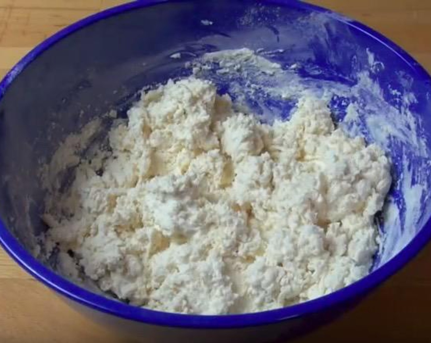 step 1 In a large mixing bowl, add Self-Rising Flour (2 cups), Salt (1 tsp) and Natural Unflavored Yogurt (2 cups). Using a round-bladed knife, make cutting motions through the mixture until it comes together.
