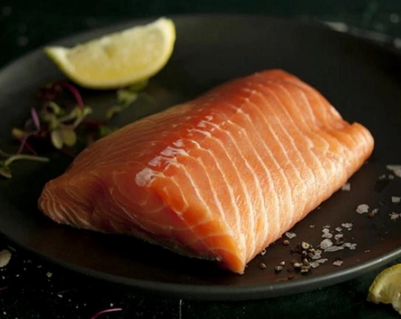 step 13 For the salmon patties, finely chop the Salmon (1 lb) by hand or in a food processor.