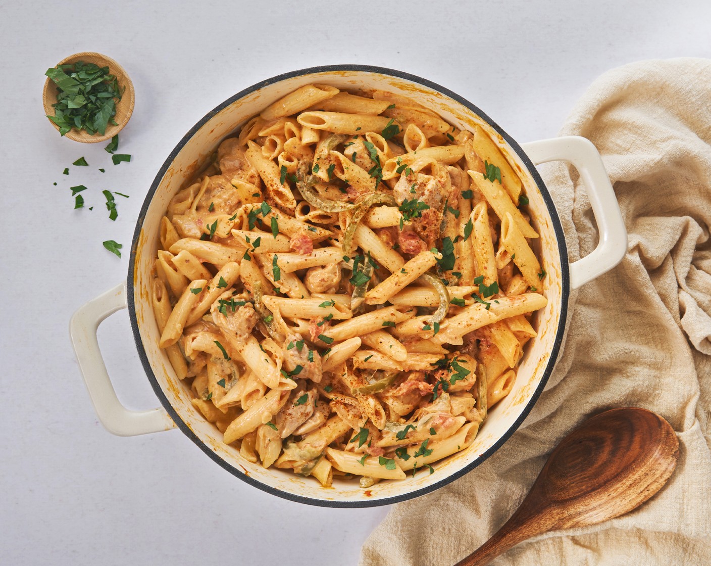 One Pot Cajun Chicken Pasta