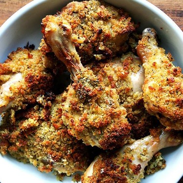 Ina Garten's Mustard-Roasted Chicken Recipe | SideChef