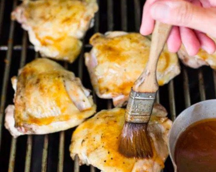 BBQ Vinegar Chicken Thighs Recipe SideChef