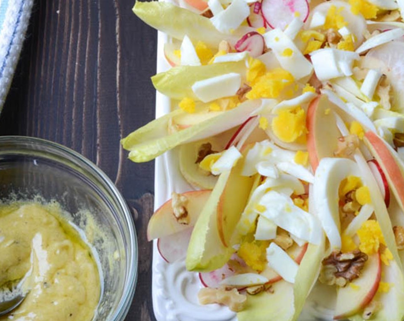 step 8 Drizzle the dressing over the salad.