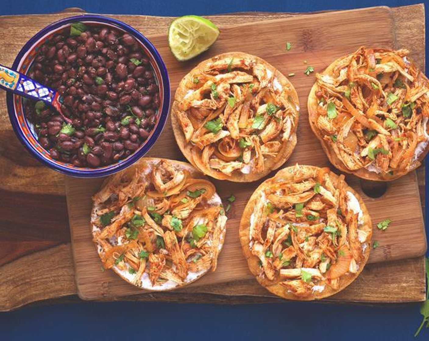 Chicken Tinga Tostadas