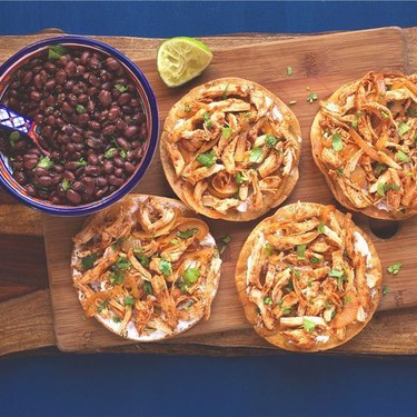 Chicken Tinga Tostadas Recipe | SideChef