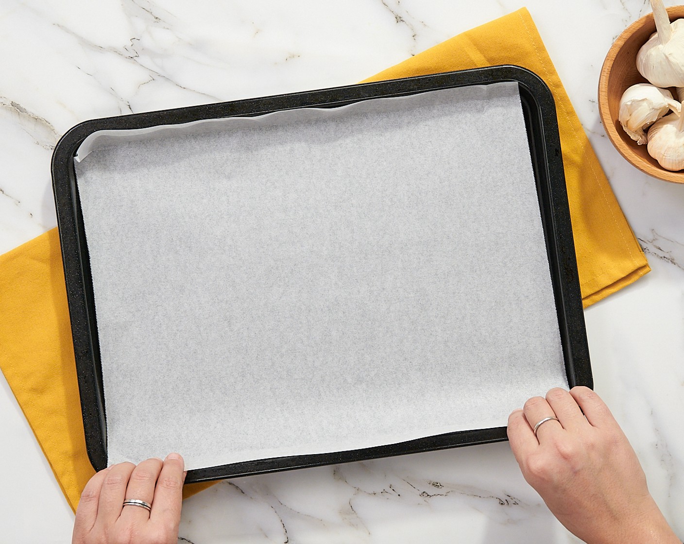 step 1 Preheat oven to 400  degrees F (200 degrees C). Line a baking sheet with parchment paper.