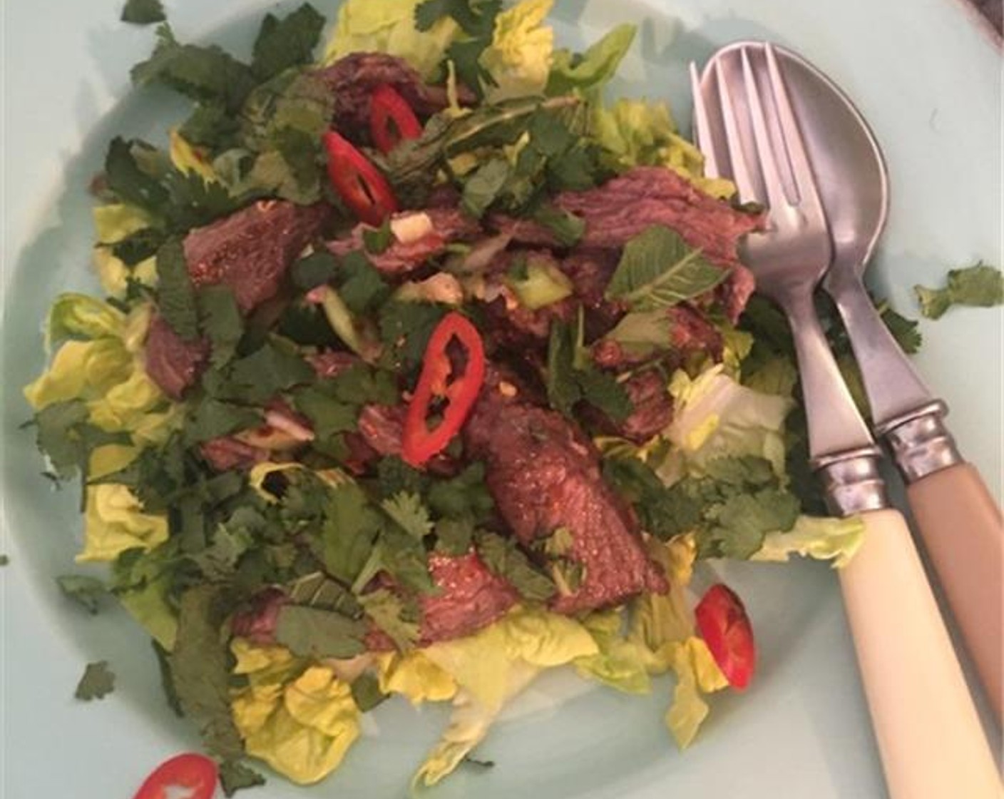 Spicy Steak Salad / Yum Neua