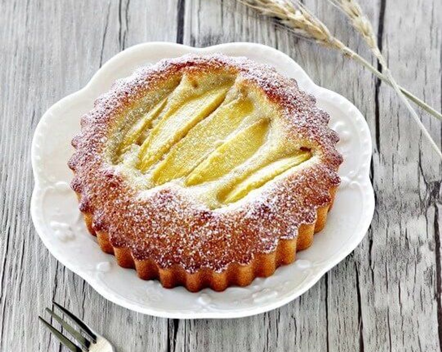 Mango Almond Tart