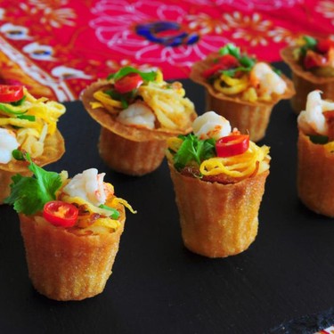 Kuih Pie Tee (Nyonya Top Hats) Recipe | SideChef