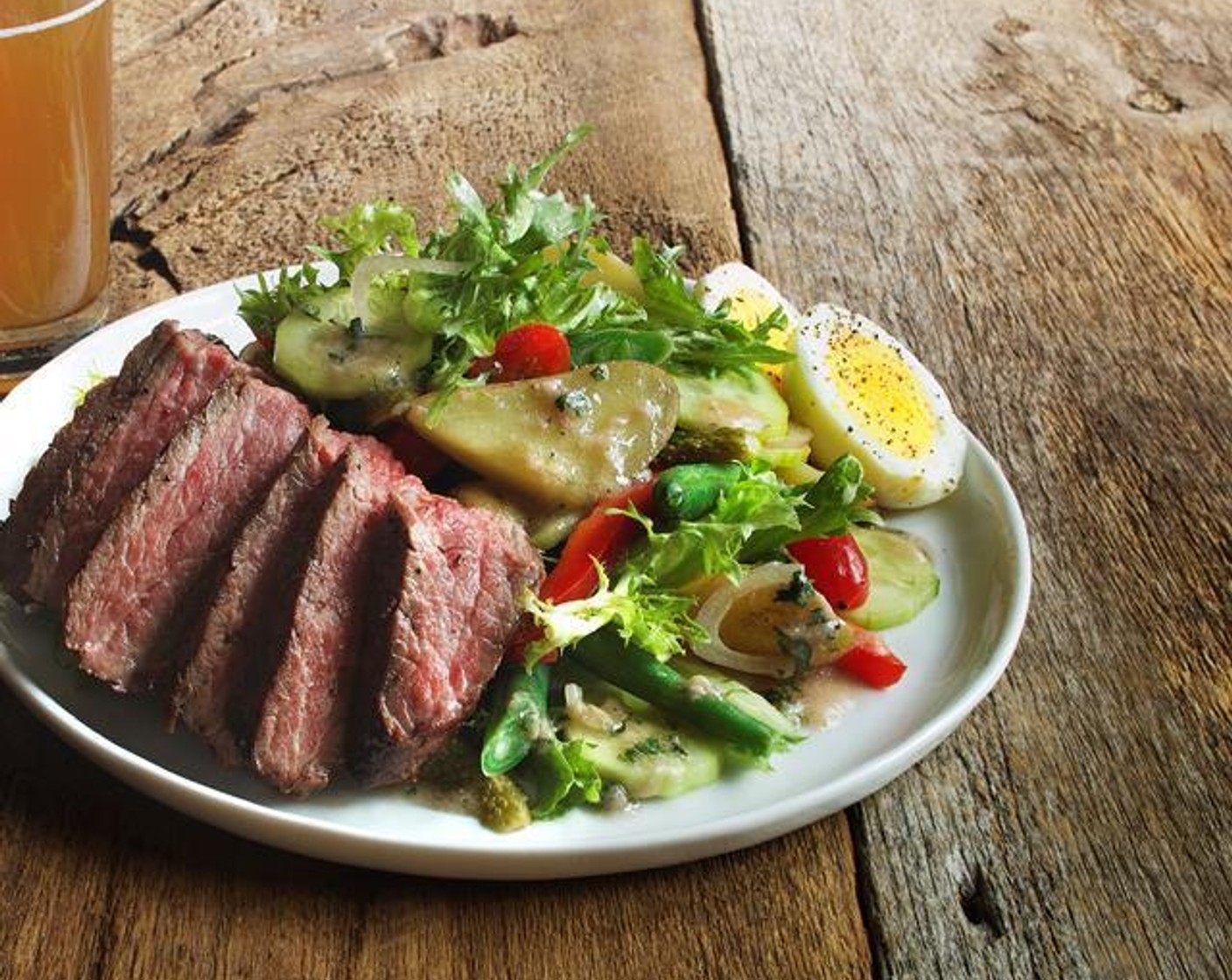 Beef Salad Parisienne with Tarragon Vinaigrette