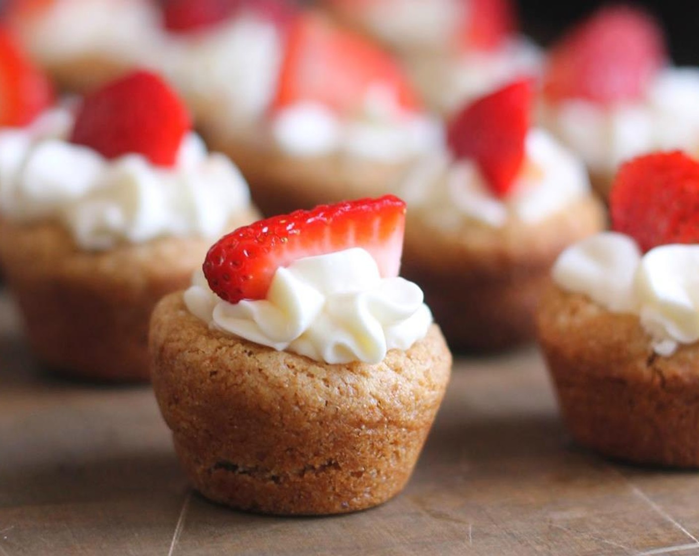step 9 Top with a strawberries slice. Serve and enjoy.