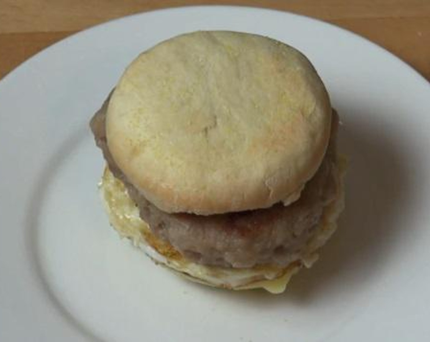 step 4 Serve with the Cheddar Cheese (4 slices) in the English Muffins (4) and enjoy.