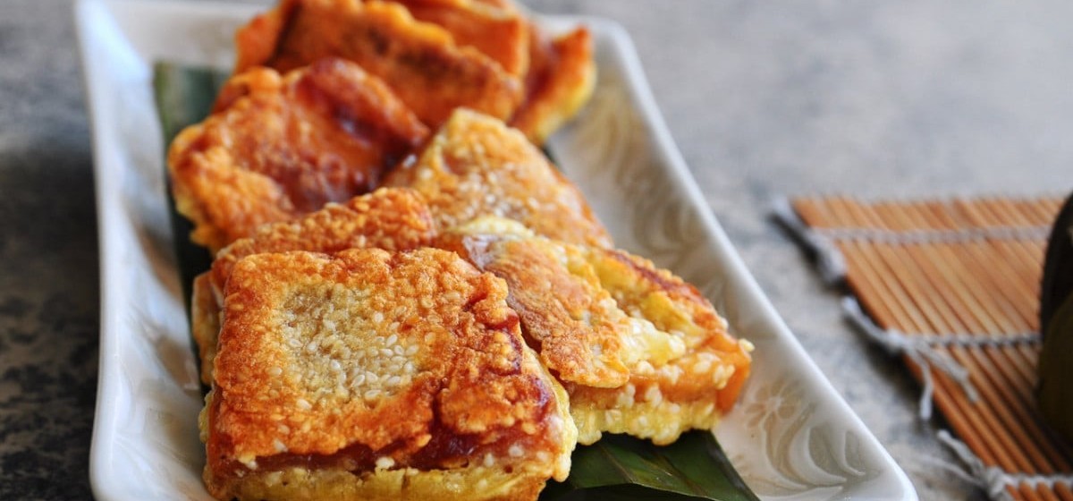Pan Fried Sticky Rice Cake (Nian Gao) Recipe | SideChef