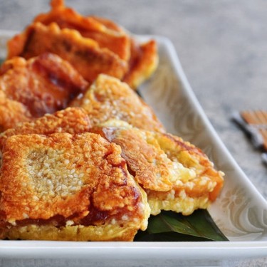 Pan Fried Sticky Rice Cake (Nian Gao) Recipe | SideChef